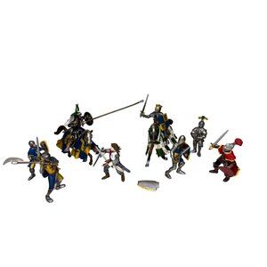 Schleich Medieval Knights & Soldiers Figurine Set 10 Figures